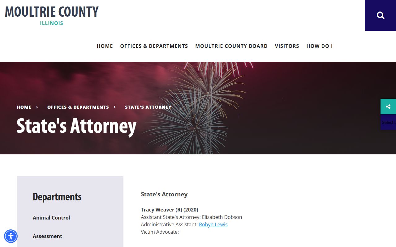 Moultrie County State's Attorney page explaining charges filed in court records after an arrest